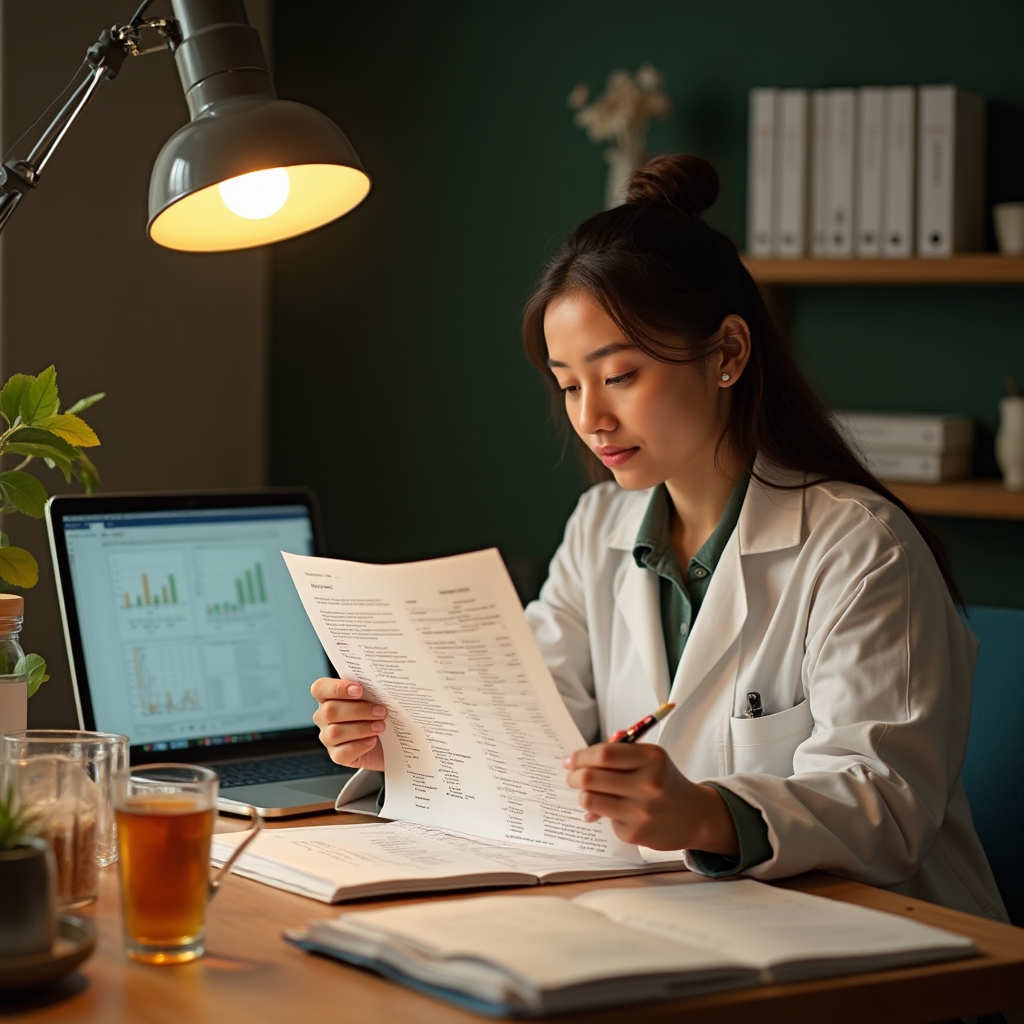 Подготовка экологического отчёта на рабочем столе специалиста